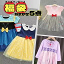 福袋 おまかせ ハッピーバッグ5点 プリンセスドレス 赤ちゃんドレス プリンセス 子供 仮装 ワンピース 子供用 コスプレ衣装 なりきり コス 子供ドレス クリ...