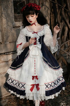 ロリータ ワンピース ゴスロリ コスプレ メイド服 ゴスロリ ロリータ ワンピース メイド セット レディース 本格 アニメ 森ガール ロリータ 大きいサイズ ドレス cosplay lolita ゴシック ワンピース ジャンパースカート メイド かわいい コスプレ ブラウス お嬢様