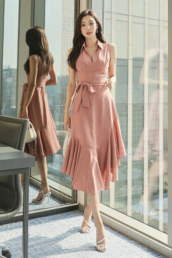 タイトワンピース 姫系 韓国 風 インポート きれいめ 膝丈 ウェストリボン タイトスカート タイト 切り替え 着痩せ お呼ばれ ミディアム丈 パーティドレス 上品 通勤 エレガント 大人 可愛い スリム キャバ パーティ デート 二次会 結婚式bauty1217