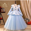 キッズドレス 子供用 コスチューム プリンセスドレス キッズ ワンピース 子供服 衣装 コスプレ プリンセス ドレス ハロウィン ワンピース こども 仮装 なりきり 子供ドレス 子供服 お姫様 遊び会 ロングドレス ピンク 翌日配達