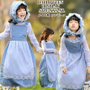 ハロウィンコスプレ メイド服 子供用 ワンピース 農場メイド 民族衣装 童話 制服 コスチューム仮装 田園風メイド イベント 洋館メイド パーティー 舞台 ダン...