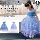 プリンセス キッズ なりきり ワンピース こども 衣装 子供 女の子 ドレス コスプレ 衣装 ミニドレス コスチューム 仮装 お姫様 子どもドレス キッズワンピース クリスマス ベビー 女の子 テーマパーク 可愛い お遊戯会 ハロウィン 女王 雪の結晶 水色 ブルー bauty1646