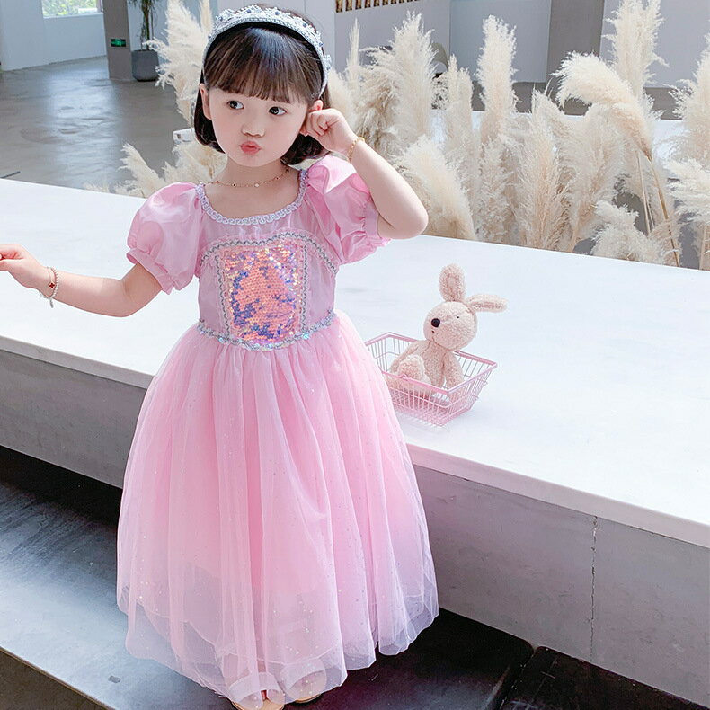 プリンセスドレス 子供用 ドレス オーロラ姫 キ...の商品画像