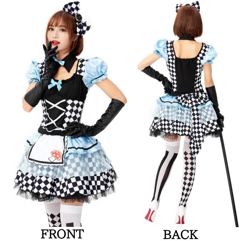 【レビュープレゼント付！】メイド服 コスプレ 衣装 メイド コスプレ ハロウィン 衣装 メイド服 仮装 セクシー 女性 アニメ レディース プリンセス コスチューム 大人 可愛い コスプレ ロリータ エプロン セクシー cosplay 舞台衣装 演出服 学園祭 定番 bau-bau-10007690 bau楽天市場店 サンプル画像3