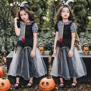 ハロウィン キッズ 巫女ピエロコスプレ悪魔子供用 バンパイア 吸血鬼 コスチューム 女の子 ハロウイン 仮装 ハロウィーン ハロウィン衣装 ハロウィンコスチューム ワンピース | コスプレ 子ども 子供 こども 衣装 ハロウィーン衣装 子供服 可愛い かわいい 翌日配達 あす楽