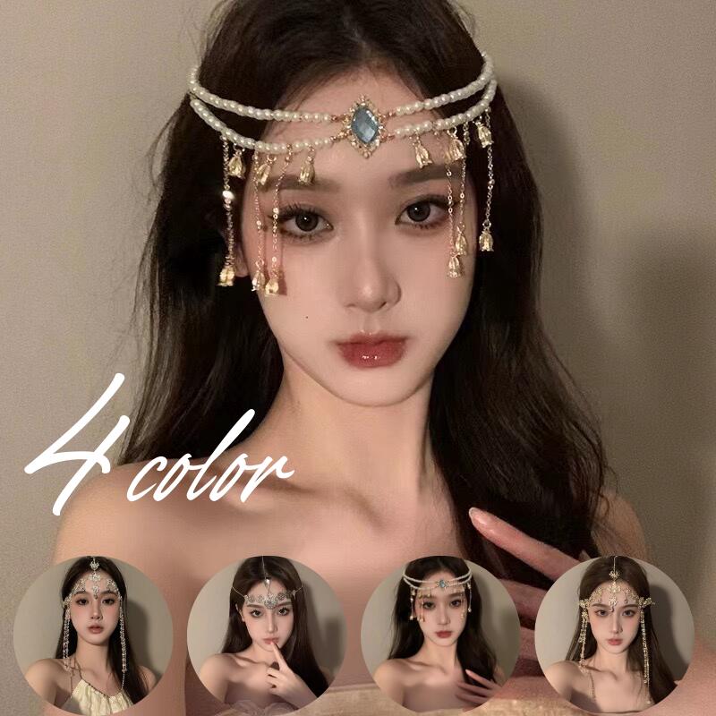 髪飾り ヘッドドレス ヘアアクセサリー フェイスベール レディース 小物 アクセサリー ダンス衣装 舞台衣装 花嫁 結婚式 ブライダル パーティー 二次会 コス...