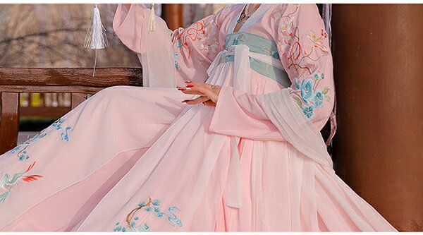 ポリエステ♕ チャイナドレス 仙女 唐装 漢服 漢服仙女 中国古風 中華服 チャイナ服 チャイナドレスコスプレ 刺繍 女性 ロングドレ 仮装 漢服 コスプレ 中華服 古時代 チャイナ風 ワンピース 普段着 唐服 バスト