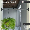 【自社工房製作】\送料無料/〈完全受注製作〉サイズ選択可〉Baum Order Furniture アイアンハンガーバー 物干し ハンガーパイプ I型 壁付け ハンギングバー 洗濯 室内 部屋 見せる収納 洋服 天井 ランドリーバー 店舗什器 アイアン家具 オーダー家具 日本製