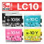 LC10-4PK LC10 MFC-5860CN MFC-880 MFC-870 MFC-860CDN MFC-850 MFC-650 MFC-630 MFC-480CN MFC-460CN DCP-770CN DCP-750CN DCP-750CNU DCP-350C 330C 155C 5