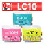 LC10-4PK LC10 MFC-5860CN MFC-880 MFC-870 MFC-860CDN MFC-850 MFC-650 MFC-630 MFC-480CN MFC-460CN DCP-770CN DCP-750CN DCP-750CNU 350C 330C 155C CMY 6