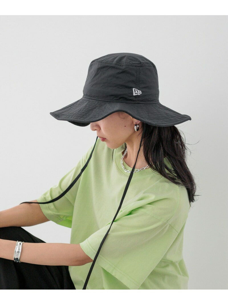Rakuten - 【HEREIAM】NEWERA別注/AdventureHAT WIRE in 2.0 HEREIAM ベイフロー 帽子 ハット ブラック ベージュ【送料無料】[Rakuten Fashion]