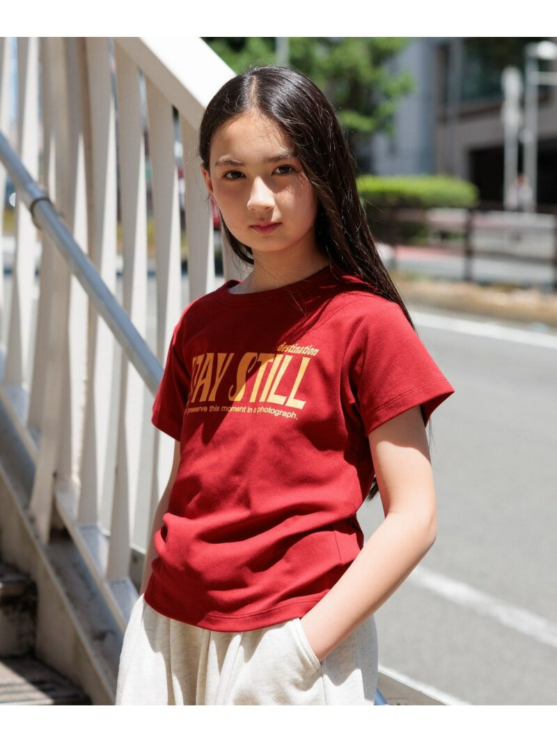 乐天商城 - ジュニアライン(140~160)【Howdy(ハウディ)】コンパクトT BAYFLOW ベイフロー トップス カットソー・Tシャツ ネイビー ホワイト[Rakuten Fashion]
