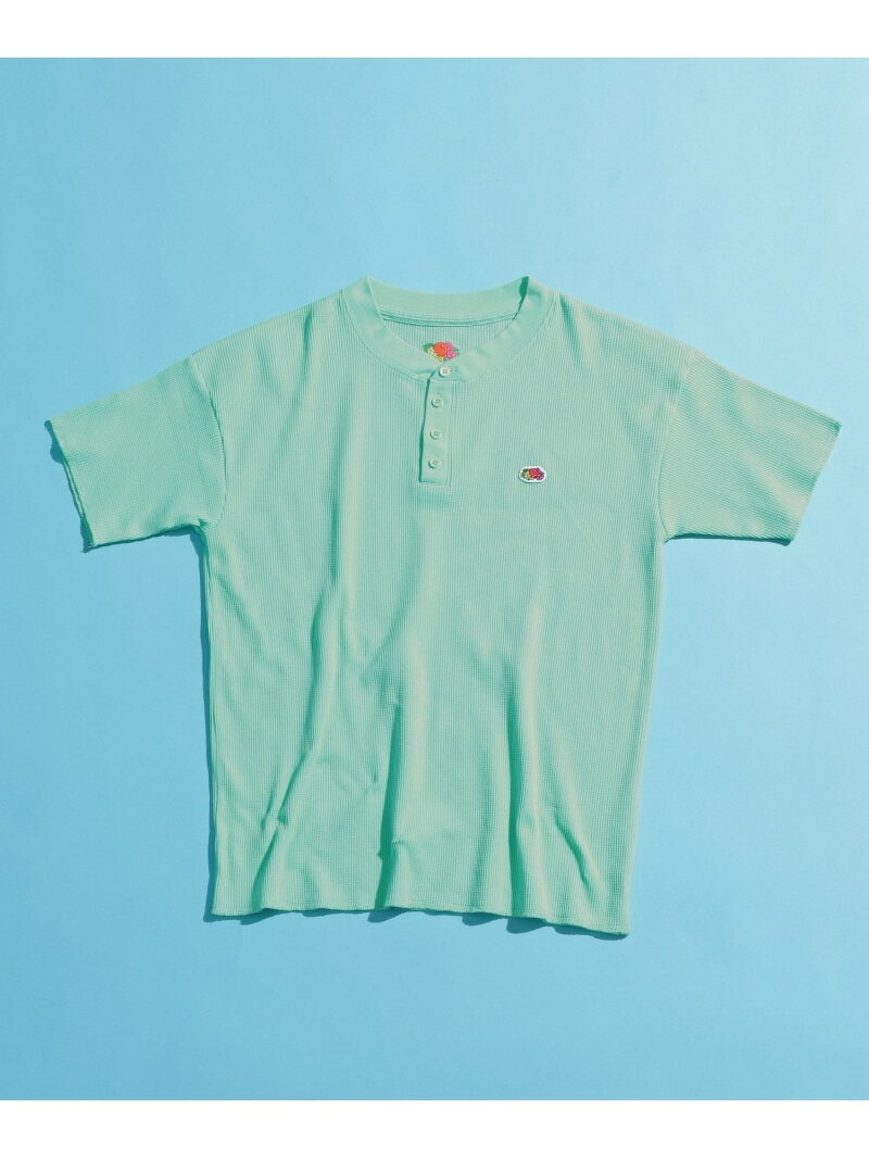 Rakuten - 【FRUIT OF THE LOOM / BAYFLOW】ヘンリーワンポイントT(KIDS) BAYFLOW ベイフロー トップス カットソー・Tシャツ ネイビー ホワイト【送料無料】[Rakuten Fashion]