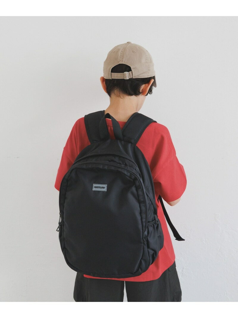 Rakuten - ≪予約≫[たくさん入る!すぐ出せる!]Every DAY PACK[34cm×26cm](KIDS) BAYFLOW ベイフロー バッグ リュック・バックパック ブラック ピンク ブルー【先行予約】*【送料無料】[Rakuten Fashion]