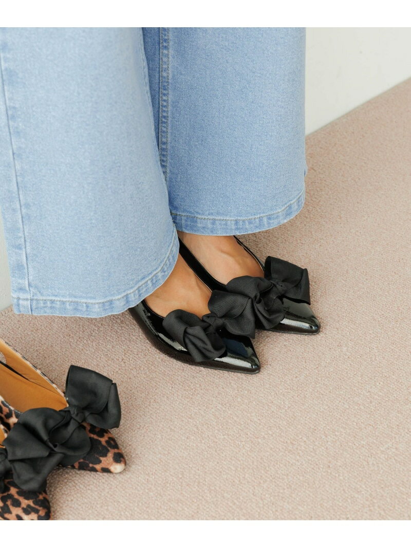 【SALE／50%OFF】[リボンがサイズUPして登場♪]フレフィットリボンミュール2 BAYFLOW ベイフロー シューズ・靴 サンダル ブラック【RBA_E】[Rakuten Fashion]