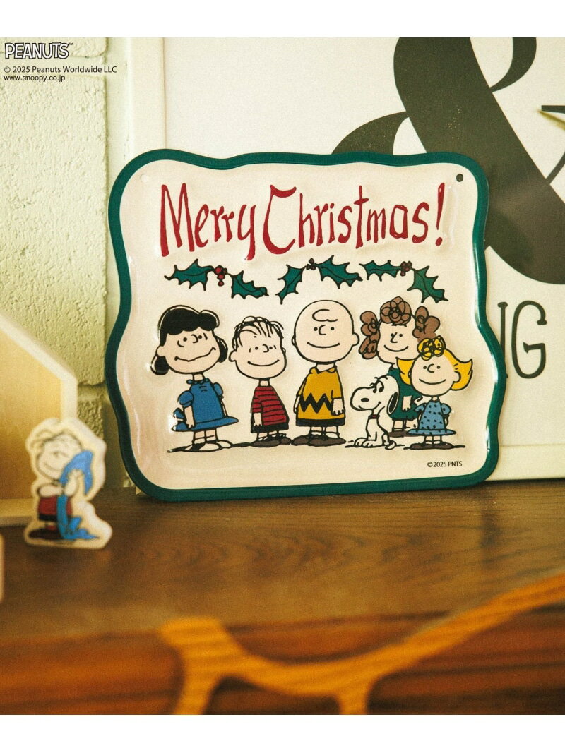【PEANUTS×BAYFLOW】TINプレート★2025X'mas★ BAYFLOW ベイフロー インテリア・生活雑貨 その他のインテ..
