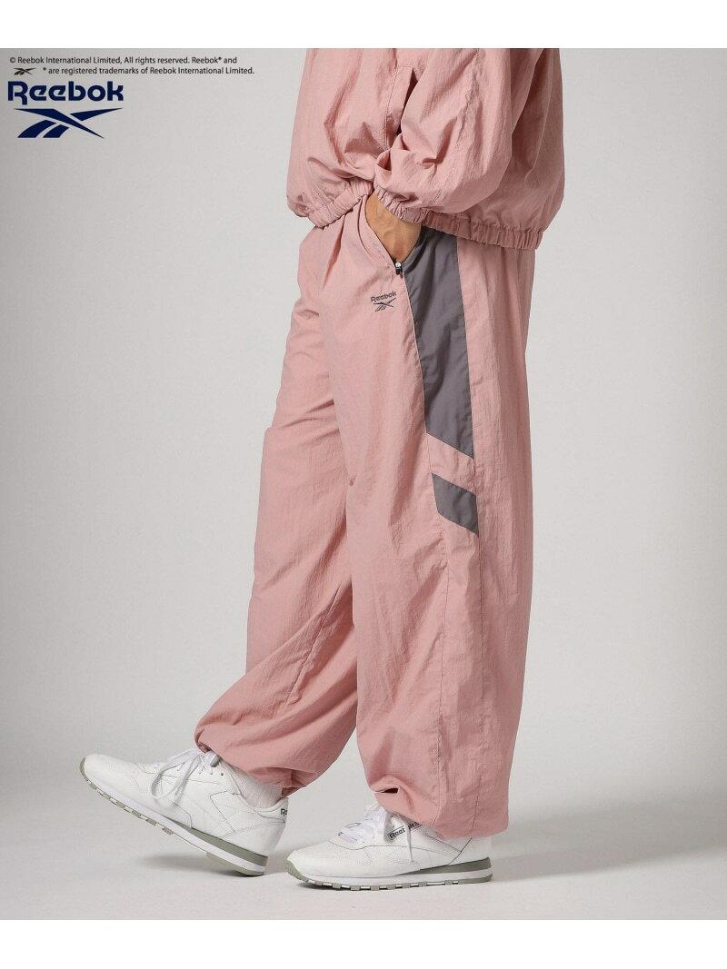 【Reebok(リーボック)】別注トラックパンツ[セットアップ可] BAYFLOW ベイフロー トップス その他のトップス ピンク ブラウン ブルー【送料無料】[Rakuten Fashion]