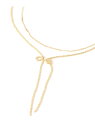【SALE/30%OFF】リボンビーズ2連ネックレス BAYFLOW ベイフロー アクセサリー・腕時計 ネックレス ブラック ゴールド【RBA_E】[Rakut...