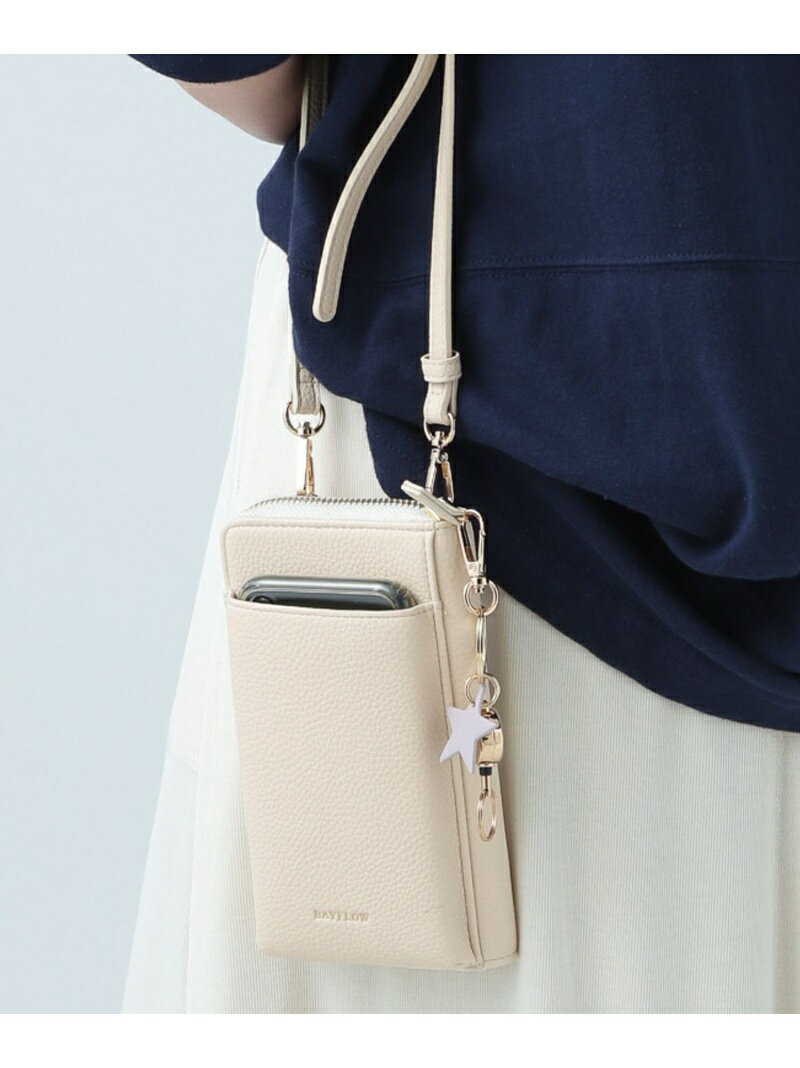 【SALE／30%OFF】(W)キースターミニウォレショル BAYFLOW ベイフロー 財布・ポーチ・ケース 財布 ホワイト グリーン グレー ブラック ベージュ【RBA_E】[Rakuten Fashion]のサムネイル
