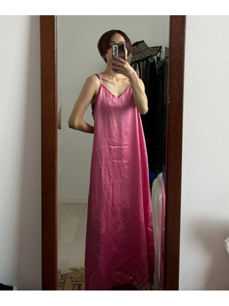 【bijorie】mei produce/キャミワンピ bijorie ベイフロー インナー・ルームウェア その他のインナー・ルームウェア ネイビー ピンク【送料無料】[Rakuten Fashion]