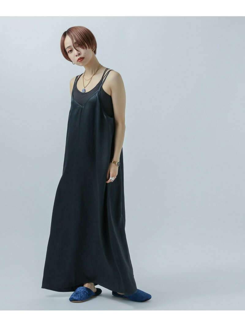 【bijorie】mei produce/キャミワンピ bijorie ベイフロー インナー・ルームウェア その他のインナー・ルームウェア ネイビー ピンク【送料無料】[Rakuten Fashion]