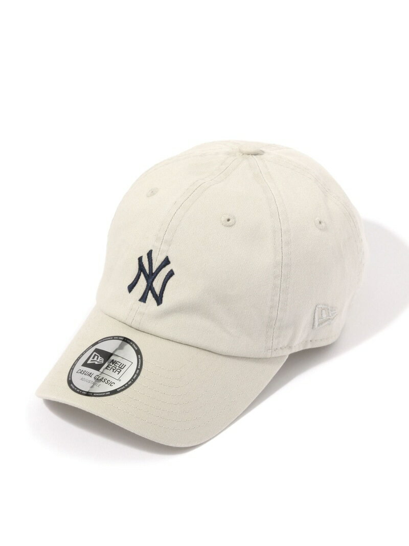 Rakuten - 【NEW ERA(ニューエラ)】Casual Classic Mid Logo 261 BAYFLOW ベイフロー 帽子 キャップ ホワイト ブラック ベージュ【送料無料】[Rakuten Fashion]
