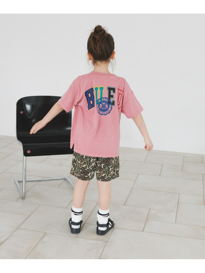 Rakuten - [USED加工で柔らかい☆綿100%]SNOWカレッジロゴT(KIDS) BAYFLOW ベイフロー トップス カットソー・Tシャツ ホワイト ピンク ネイビー イエロー[Rakuten Fashion]