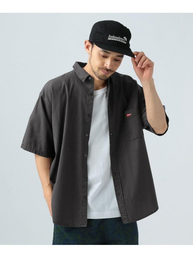 Rakuten - 【SALE／18%OFF】[ロングシーズン活躍する]フェードレギュラー半袖シャツ BAYFLOW ベイフロー トップス シャツ・ブラウス グレー ホワイト【RBA_E】【送料無料】[Rakuten Fashion]