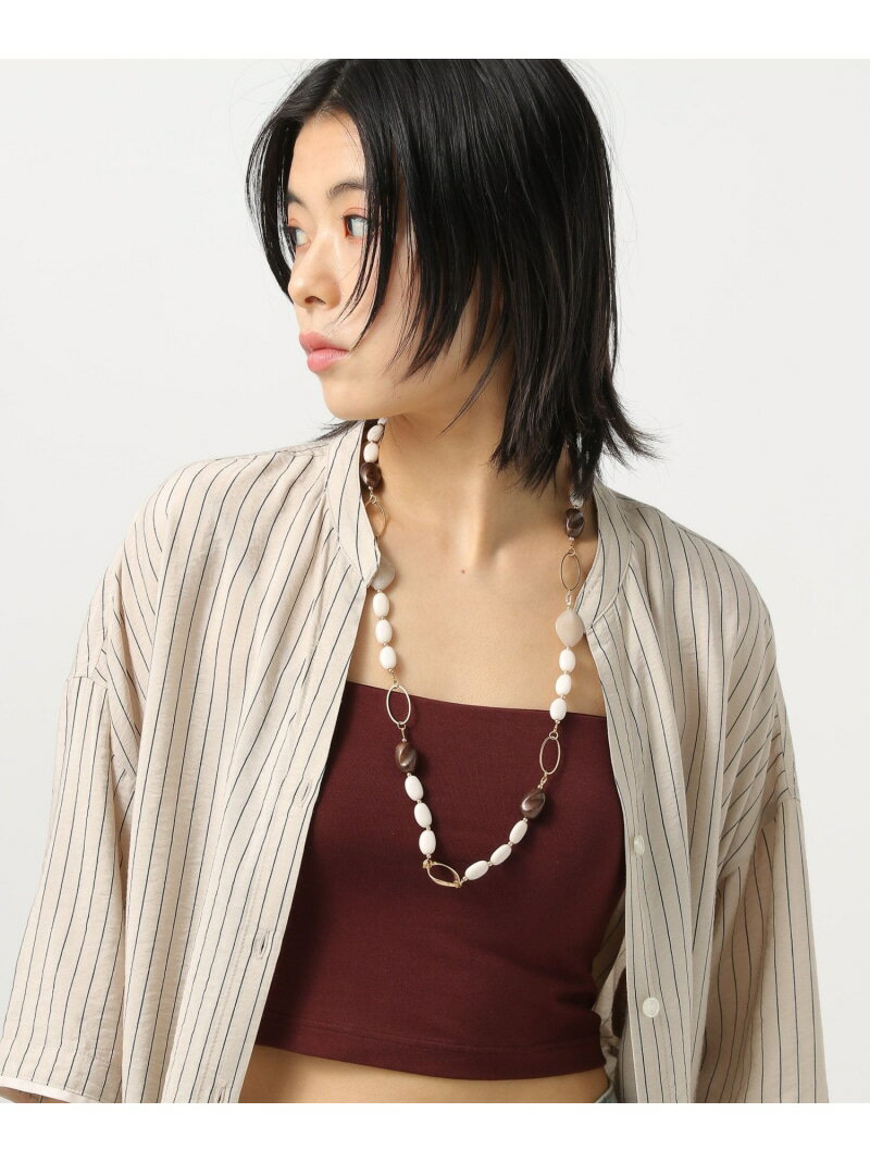 CATマルチウェイグラスネックレス BAYFLOW ベイフロー アクセサリー・腕時計 ネックレス[Rakuten Fashion]