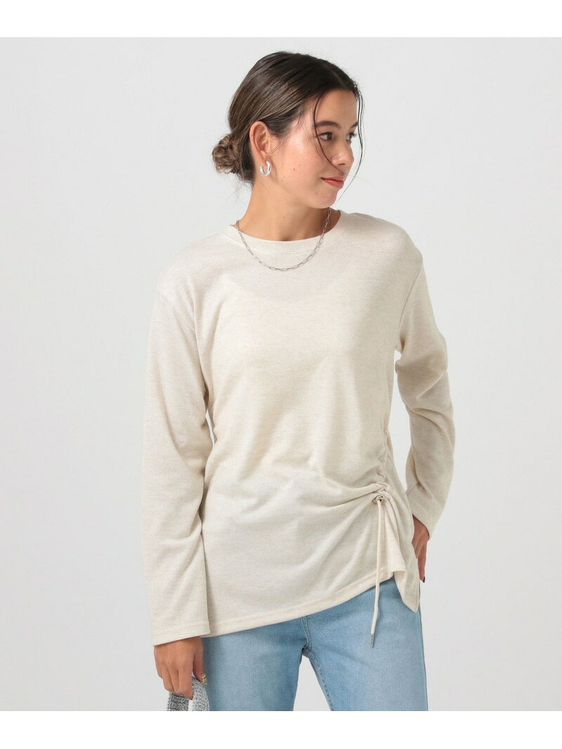 乐天商城 - 【SALE／50%OFF】[トレンドデザイン]アシメシャーリングプルオーバー BAYFLOW ベイフロー トップス カットソー・Tシャツ グレー ブルー ホワイト【RBA_E】[Rakuten Fashion]