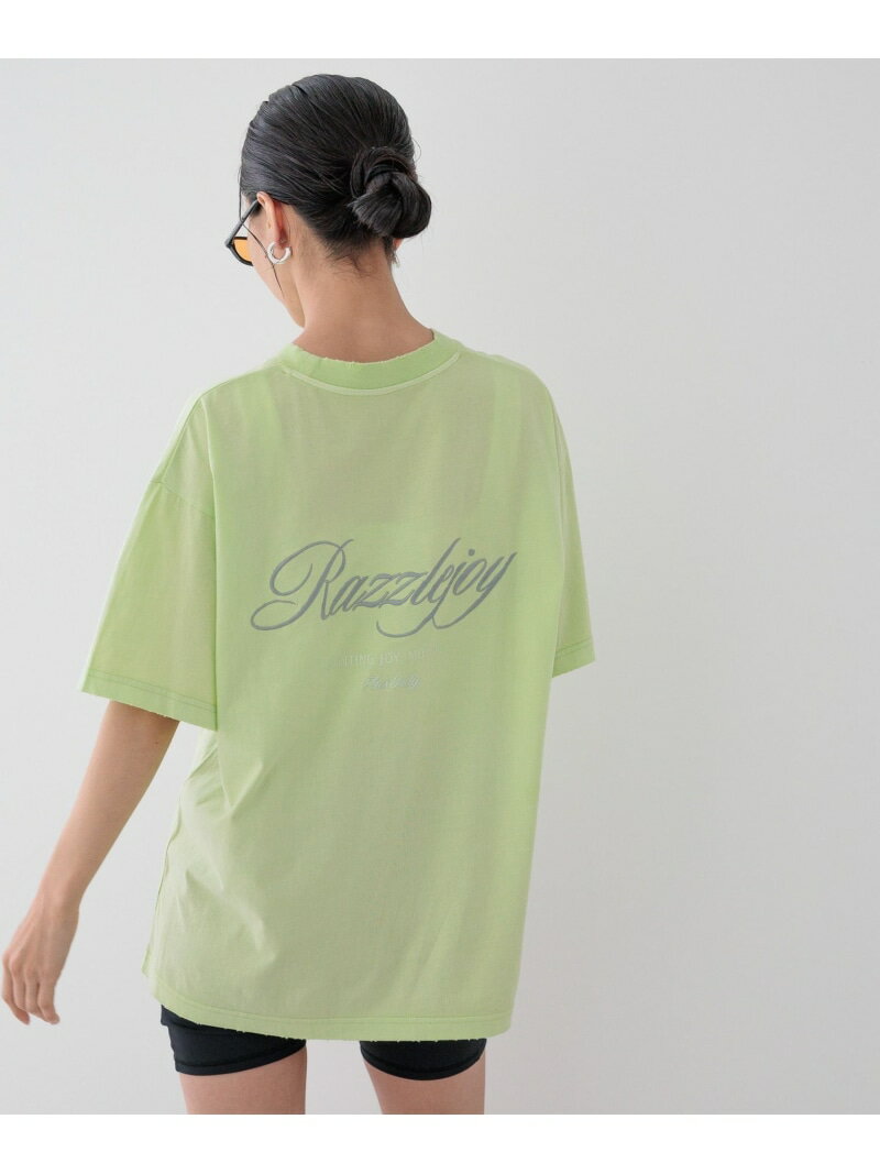 乐天商城 - 【HEREIAM】ユニセックス/ピグメントクラッシュT HEREIAM ベイフロー トップス カットソー・Tシャツ ホワイト グリーン ブラック【送料無料】[Rakuten Fashion]
