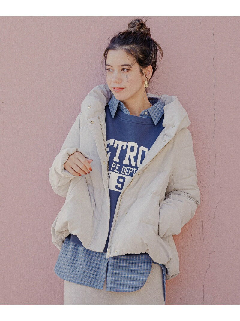 【SALE／30%OFF】(W)ビンテージピーチダウン BAYFLOW ベイフロー ジャケット・アウター ダウンジャケット・ダウンベスト ホワイト グレー ブルー【RBA_E】【送料無料】[Rakuten Fashion]のサムネイル