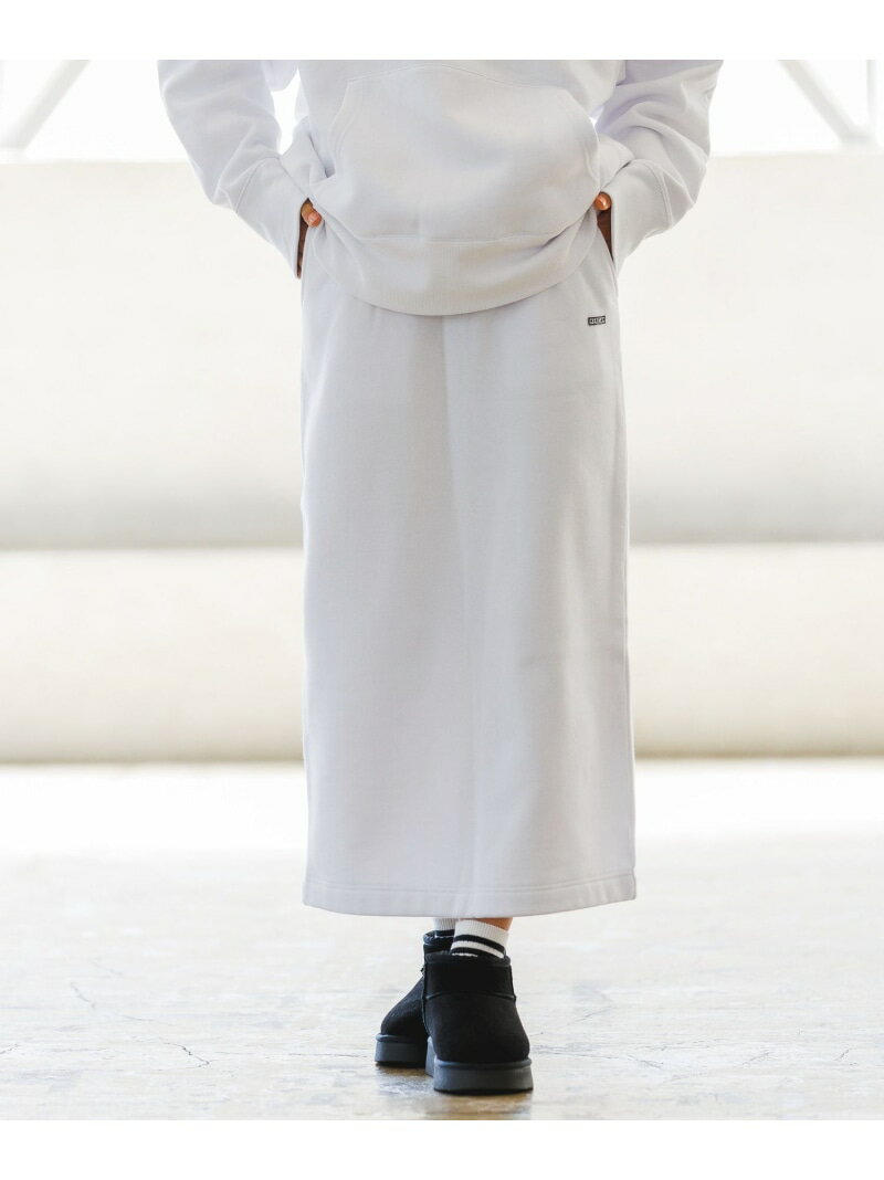 【HEREIAM】ワッペンスウェットスカート BAYFLOW ベイフロー スカート ロング・マキシスカート ホワイト ブラック【送料無料】[Rakuten Fashion]のサムネイル