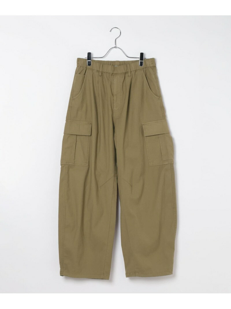 ワイドバレルカーゴパンツ BAYFLOW ベイフロー パンツ その他のパンツ カーキグリーン グ