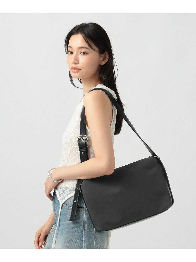2WAYバックルショルダー BAYFLOW ベイフロー バッグ ショルダーバッグ ブラック ブラウン【先行予約】*【送料無料】[Rakuten Fashion]