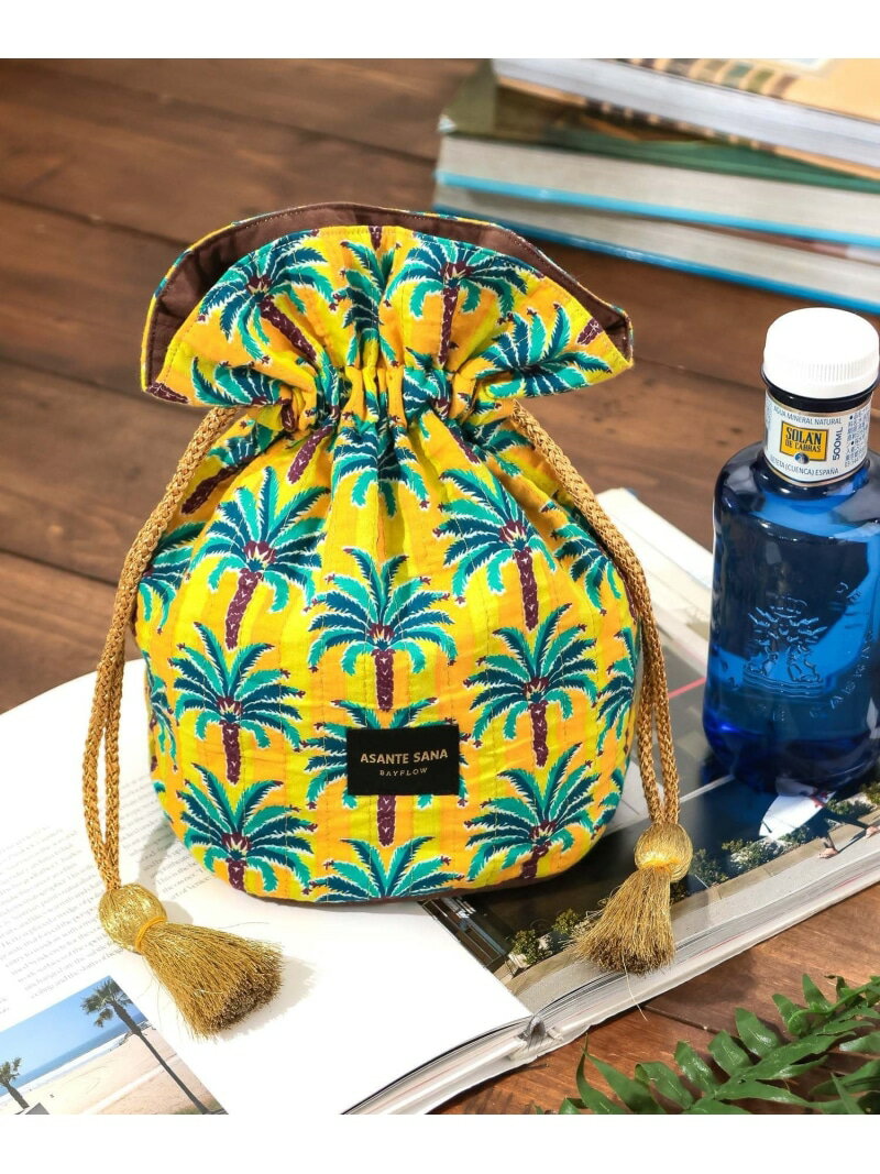 乐天商城 - 【ASANTE SANA26】巾着ポーチ BAYFLOW ベイフロー バッグ ハンドバッグ[Rakuten Fashion]