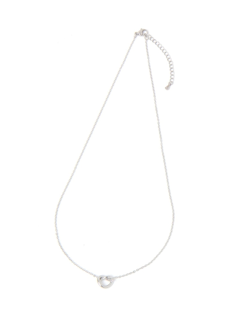 ステンレスプレッツェルネックレス BAYFLOW ベイフロー アクセサリー・腕時計 ネックレス ゴールド シルバー[Rakuten Fashion]