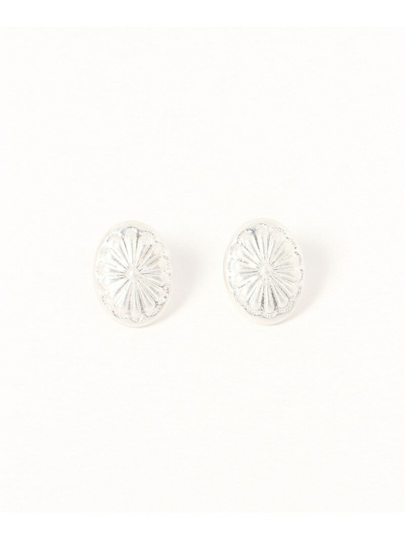 乐天商城 - コンチョ風ピアス BAYFLOW ベイフロー アクセサリー・腕時計 ピアス シルバー ゴールド[Rakuten Fashion]