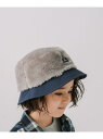 ボアハット(KIDS) BAYFLOW ベイフロー 帽子 ハット グレー ベージュ[Rakuten Fashion]