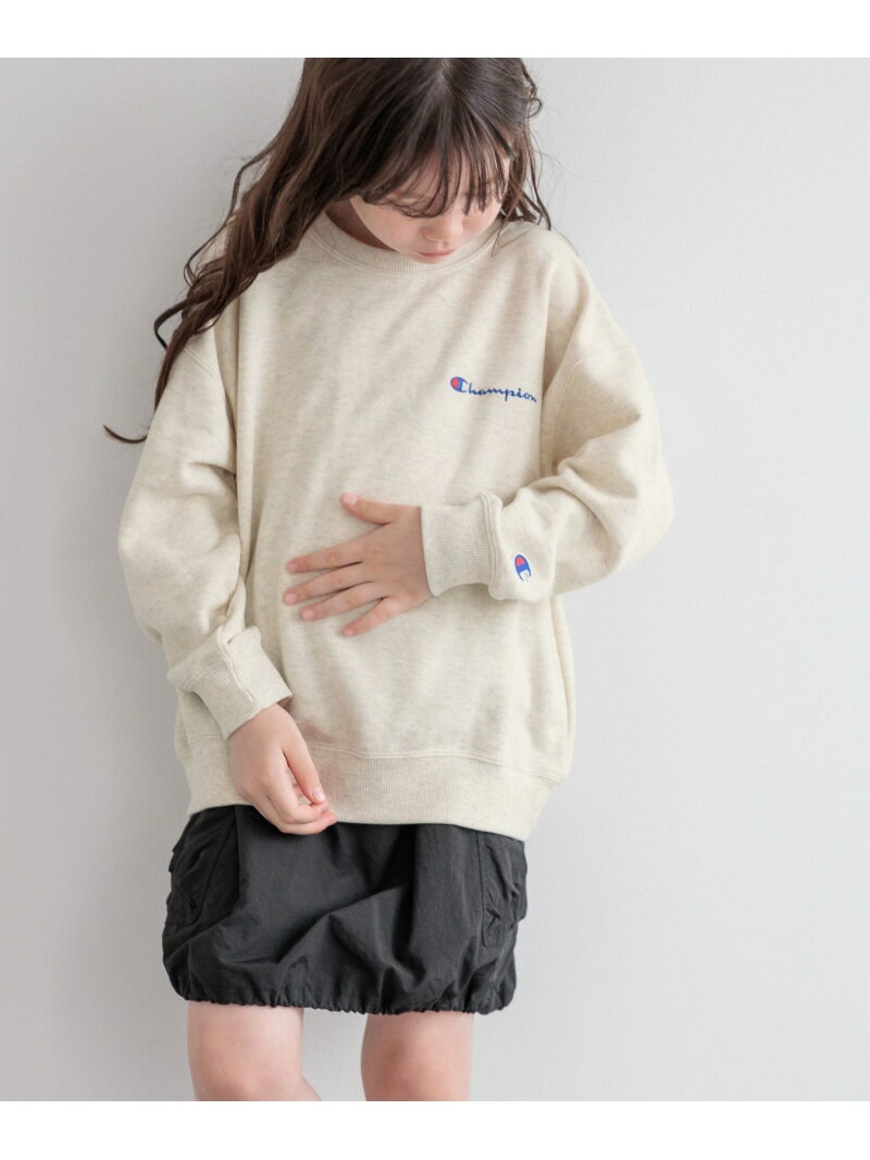 【Champion(チャンピオン)】別注ルーズフィットプルオーバー(KIDS) BAYFLOW ベイフロー トップス スウ..