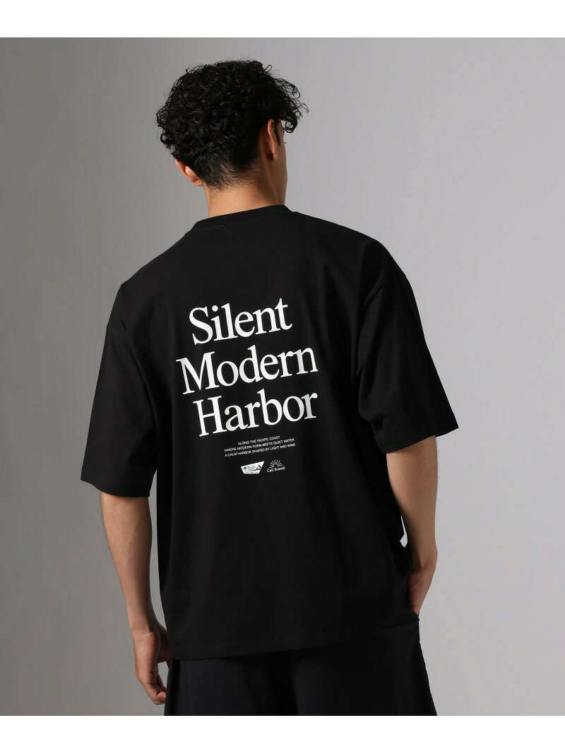 乐天商城 - 【接触冷感】タイポグラフィープリントTシャツ BAYFLOW ベイフロー トップス カットソー・Tシャツ ブラック ホワイト ネイビー【送料無料】[Rakuten Fashion]