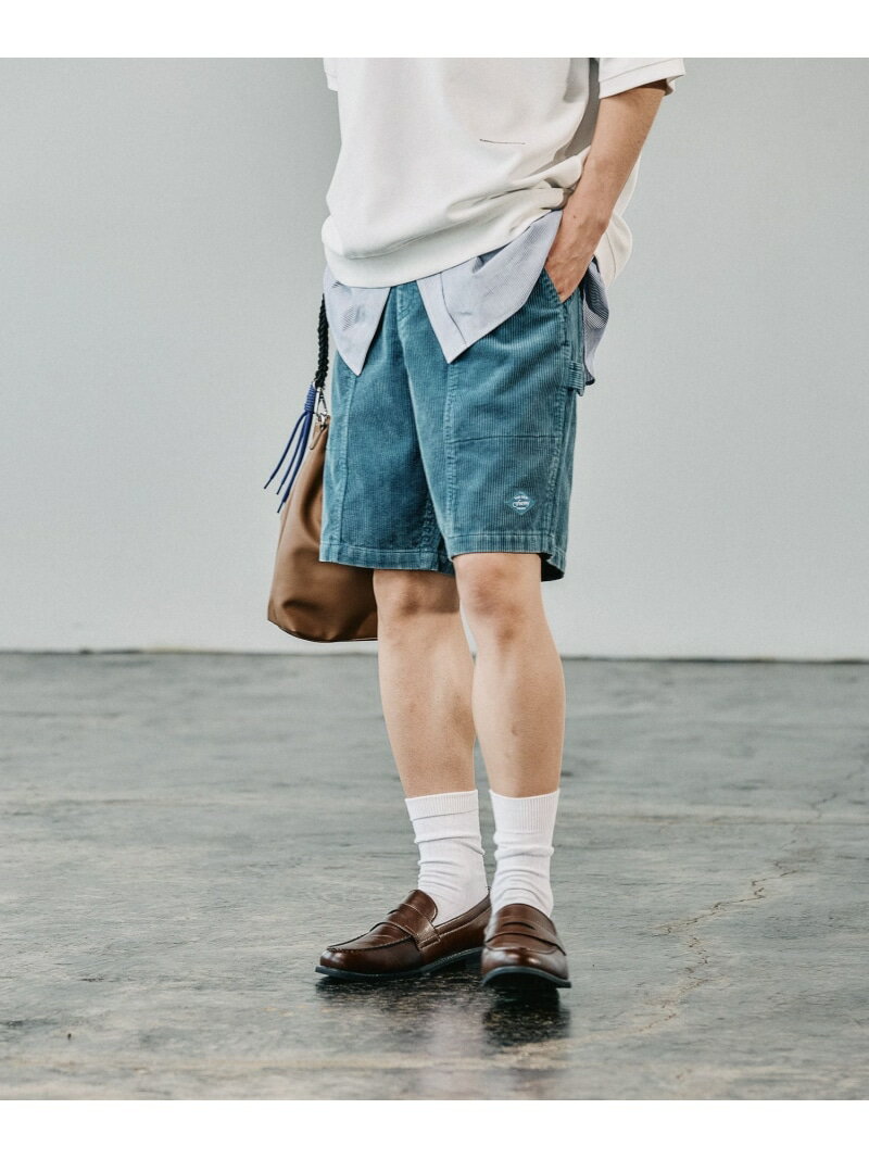乐天商城 - 【SALE／30%OFF】ケミカル加工コールベイカーショーツ BAYFLOW ベイフロー パンツ その他のパンツ ブルー グレー パープル【RBA_E】【送料無料】[Rakuten Fashion]