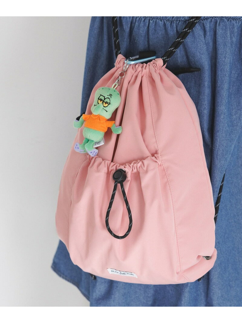 [ランドセルに装着可能]コードナップサック[43cm×34cm](KIDS) BAYFLOW ベイフロー バッグ リュック・バックパック ピンク ホワイト グレー ブラック[Rakuten Fashion]