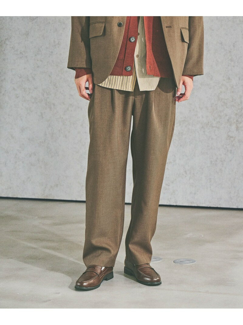 【SALE／30%OFF】[セットアップ可]ドライタッチ2タックパンツ BAYFLOW ベイフロー トップス その他のトップス ブラウン ブラック【RBA_E】【送料無料】[Rakuten Fashion]