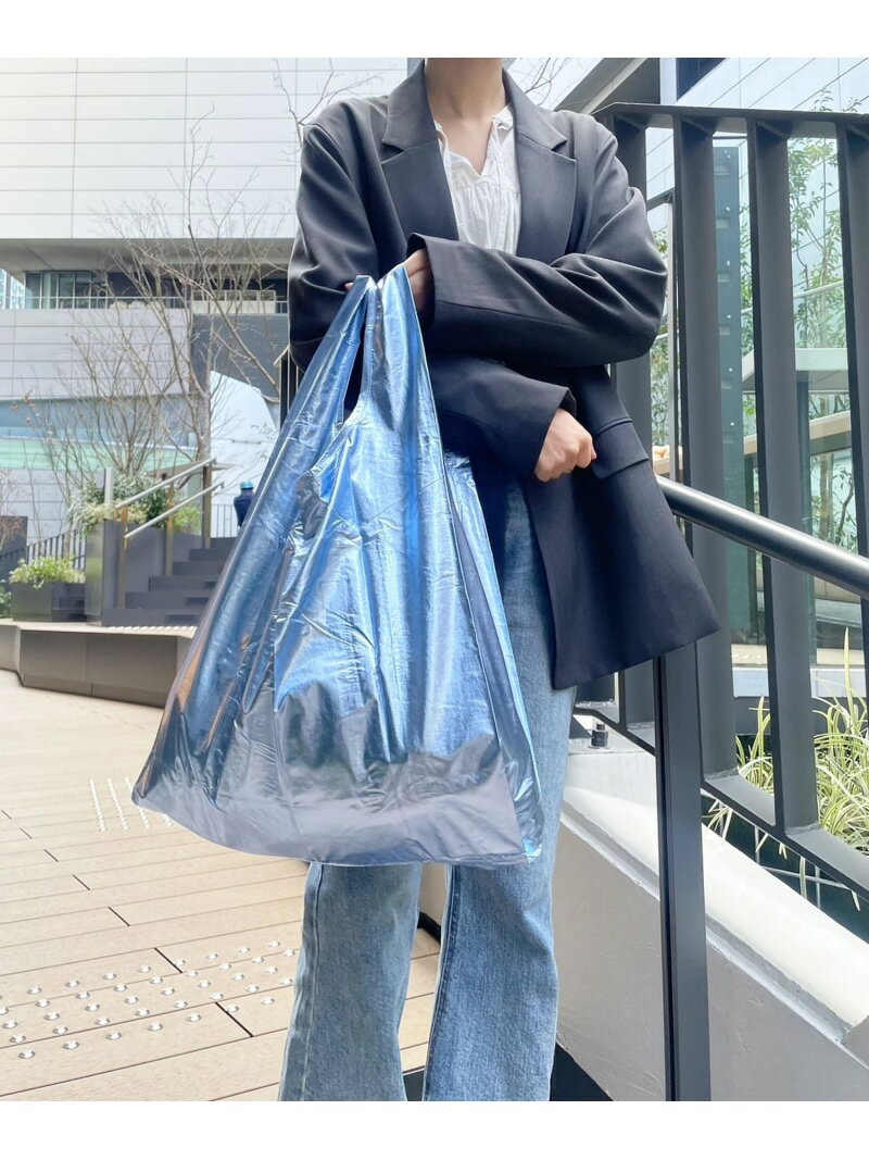 【BAGGU(バグゥ)】メタリックSTANDARD BAYFLOW ベイフロー バッグ エコバッグ・サブバッグ ピンク[Rakuten Fashion]