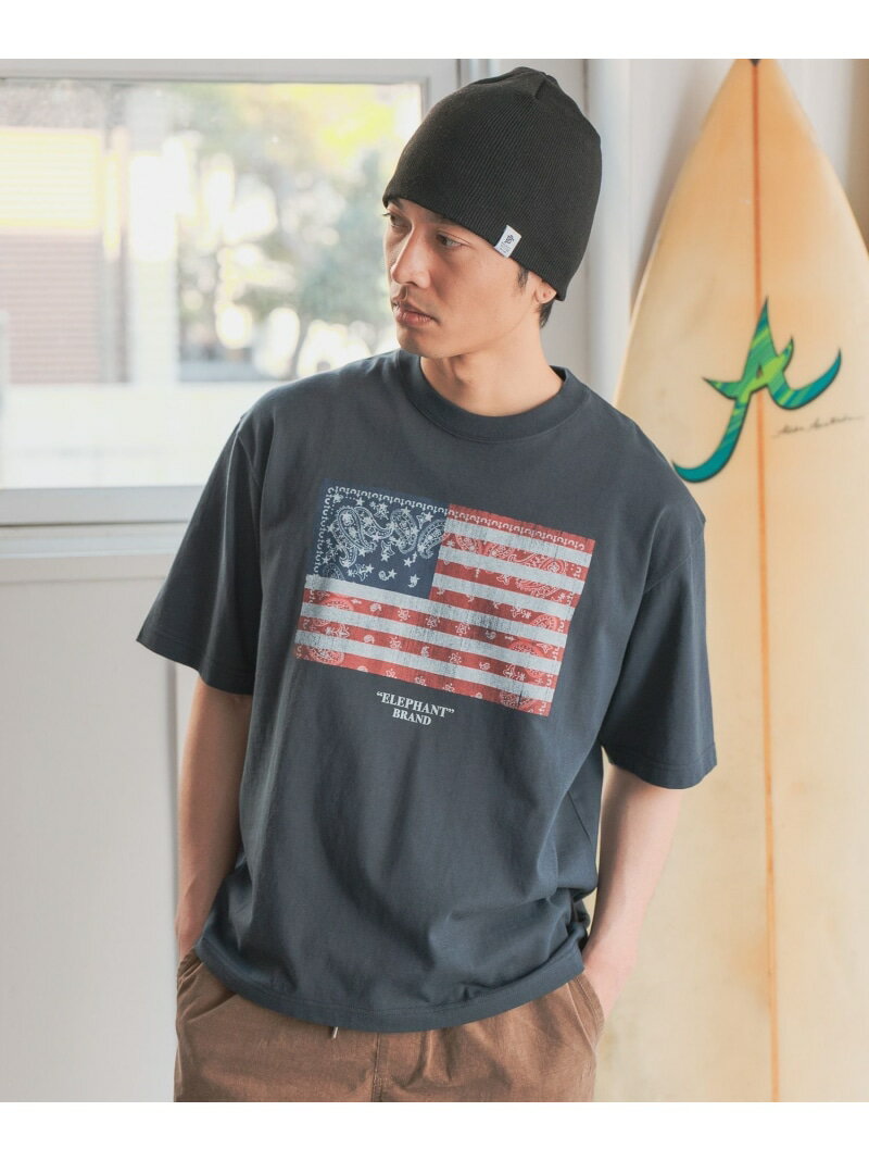 Rakuten - 【ELEPHANT BRAND(エレファントブランド)】別注アソートTシャツ BAYFLOW ベイフロー トップス カットソー・Tシャツ グレー ホワイト【送料無料】[Rakuten Fashion]