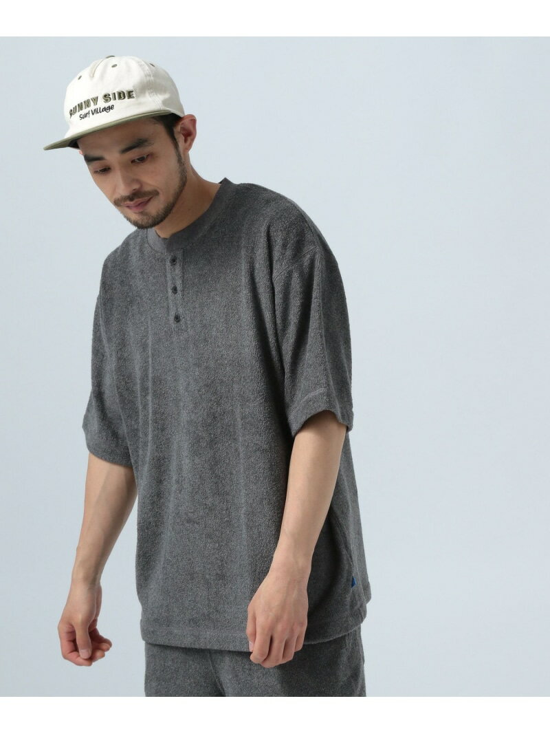 楽天市場】パイル ヘンリーネックの通販