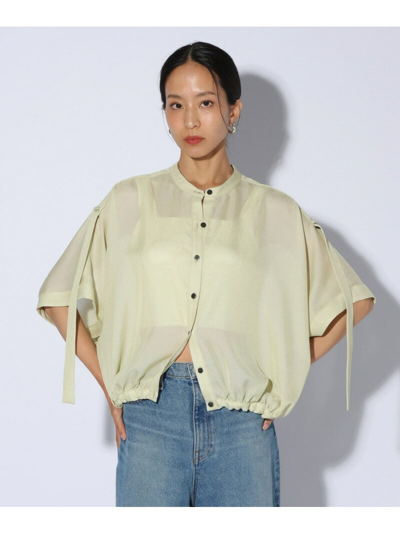 Rakuten - 【HEREIAM】シャリードルマンブラウス HEREIAM ベイフロー トップス シャツ・ブラウス ブラック グリーン ホワイト【送料無料】[Rakuten Fashion]