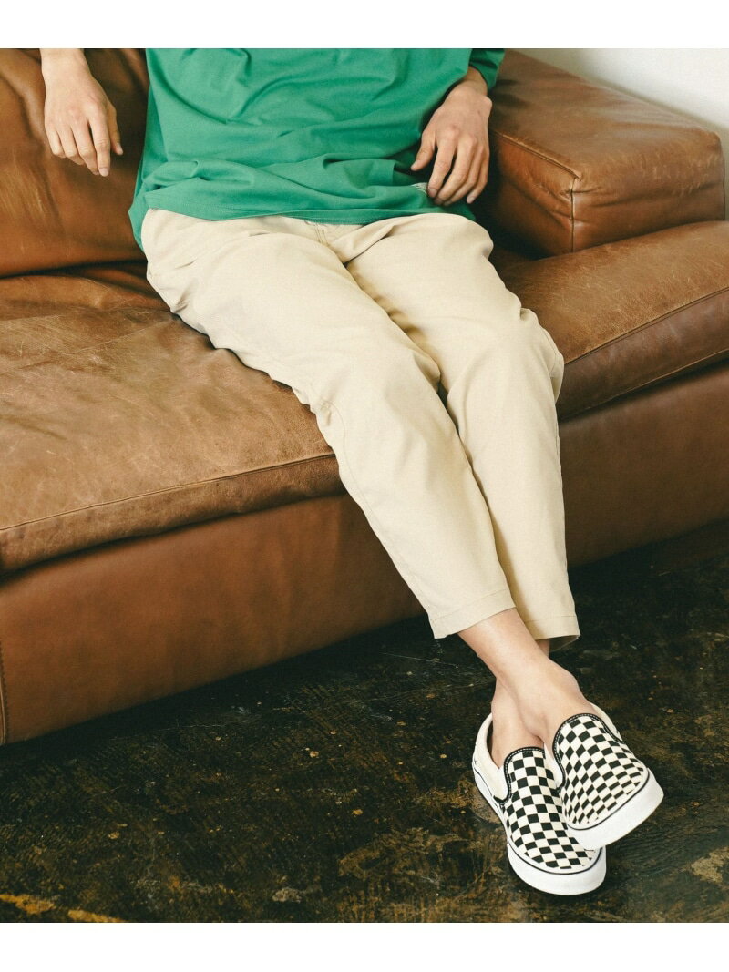 乐天商城 - 【SALE／50%OFF】[ドライタッチ&ストレッチ]フレックスリネンアンクルパンツ BAYFLOW ベイフロー パンツ その他のパンツ ネイビー ベージュ【RBA_E】【送料無料】[Rakuten Fashion]
