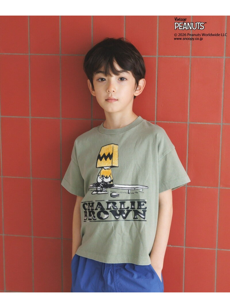 乐天商城 - 【SALE／19%OFF】【PEANUTS×BAYFLOW】ピーナッツアソートTシャツ(KIDS) BAYFLOW ベイフロー トップス カットソー・Tシャツ グレー ホワイト ピンク【RBA_E】【送料無料】[Rakuten Fashion]
